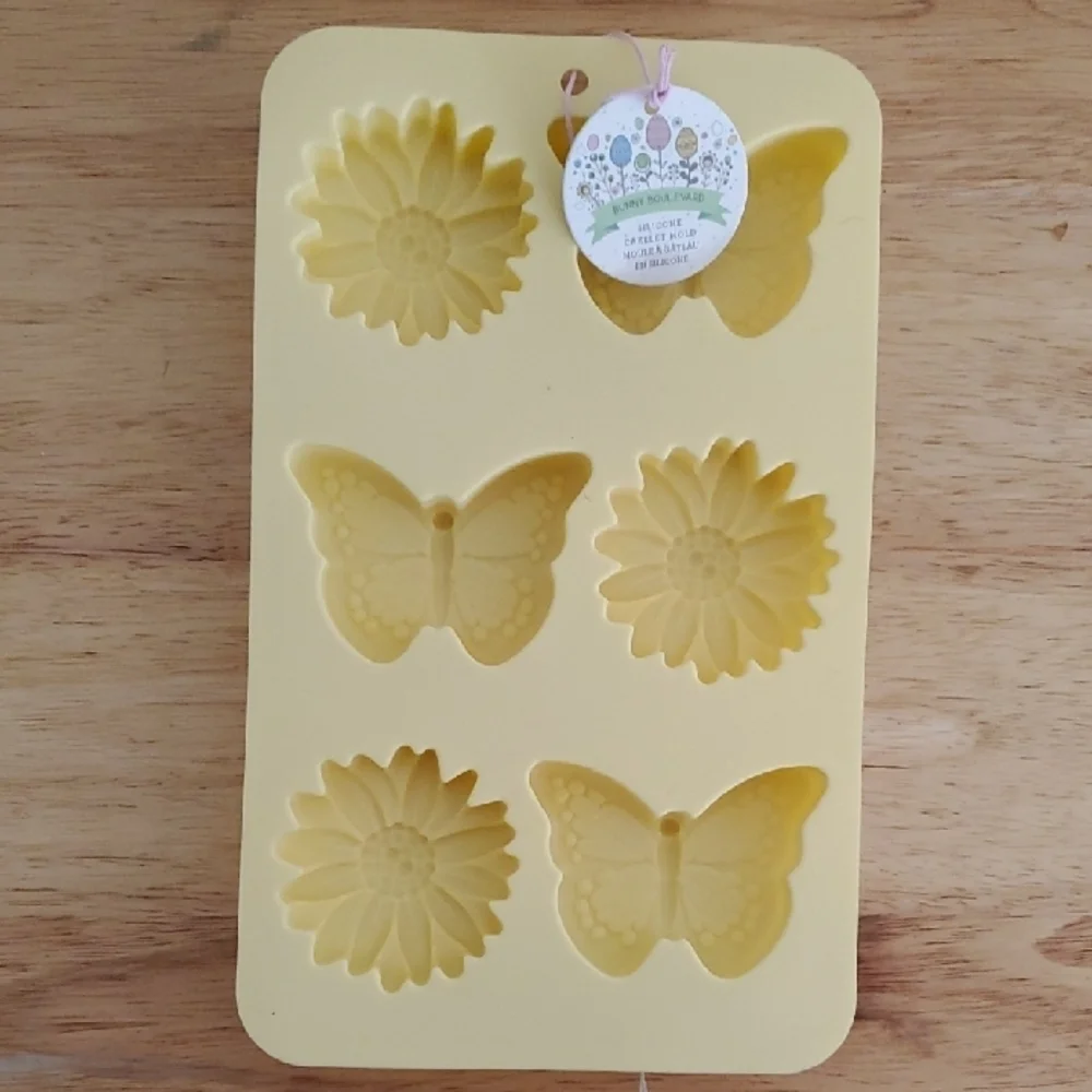 Floral Silicone Bakeware Flowers And Butterflys